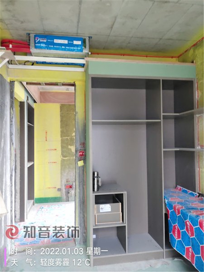 十里风荷140平施工现场