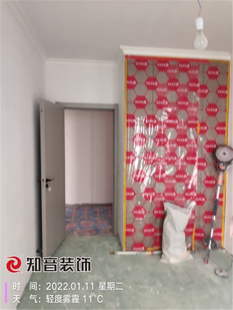 华雅花园96平施工现场