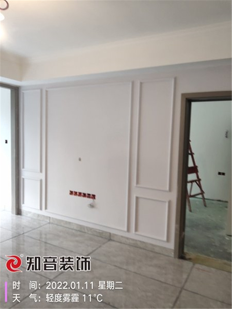 华雅花园96平施工现场