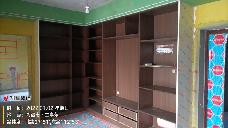 白石古莲城松竹里104平施工现场