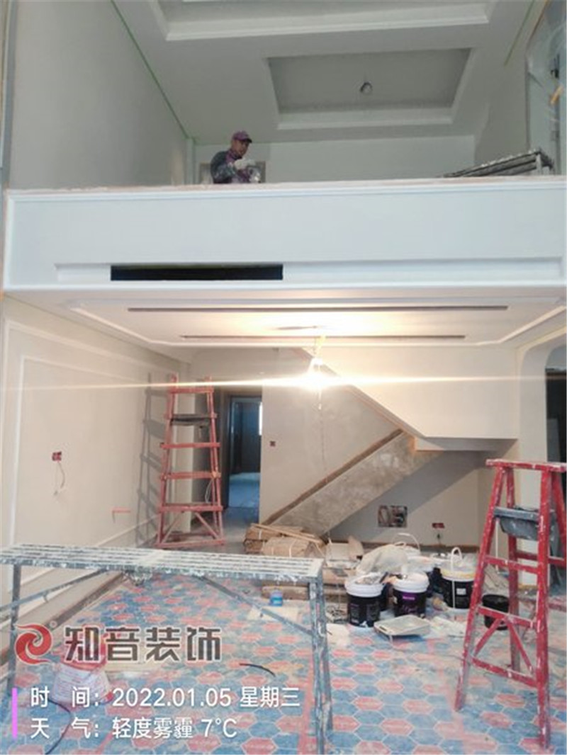 银港国际170平施工现场