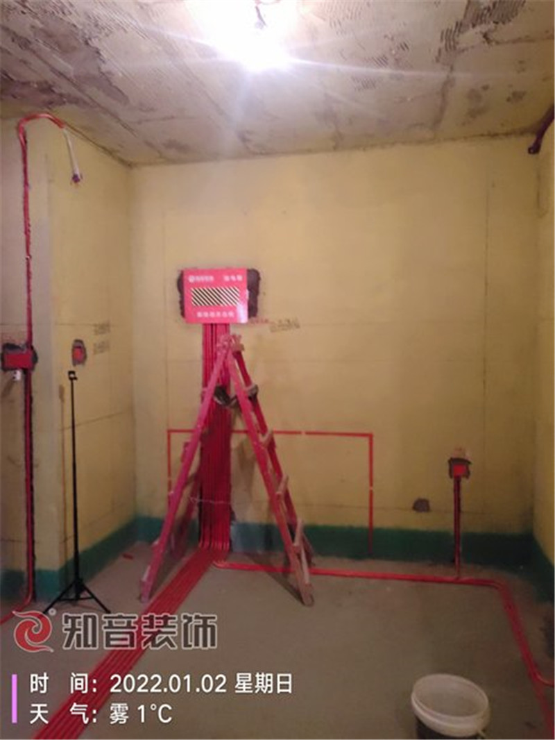 华雅花园96平施工现场