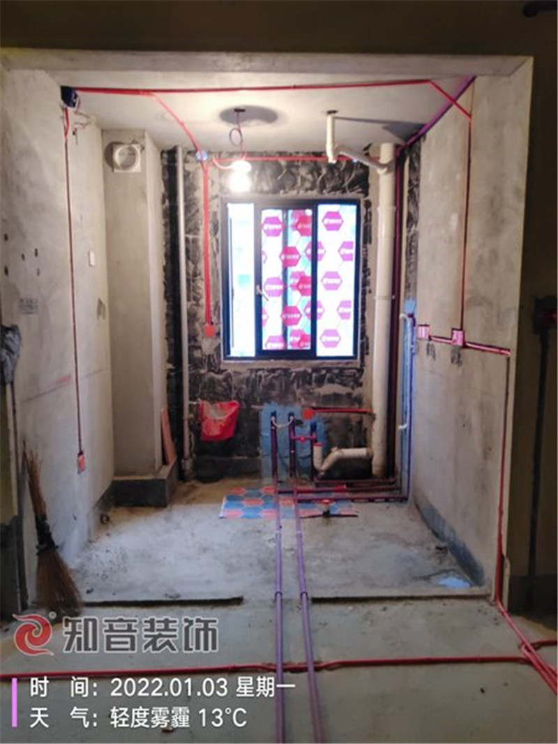 华雅花园120平施工现场