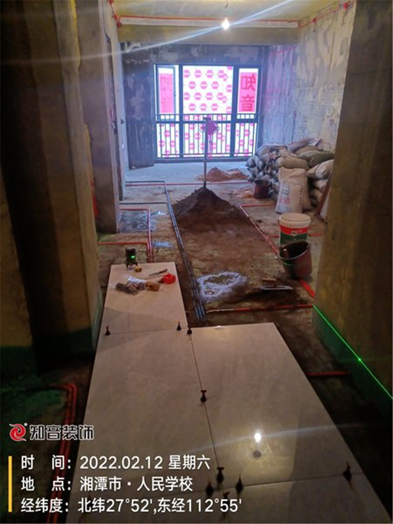 万楼公馆103平施工现场