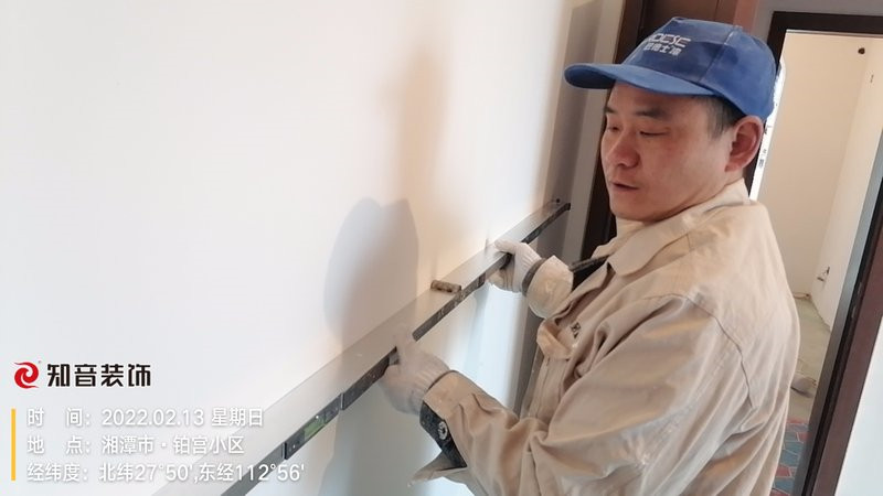 铂宫165平施工现场