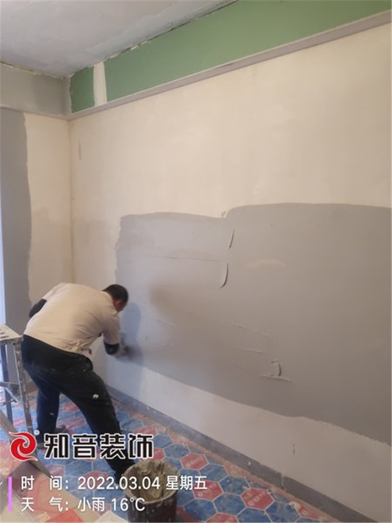 华雅花园96平施工现场