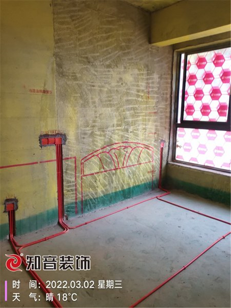 华雅花园C区114平施工现场