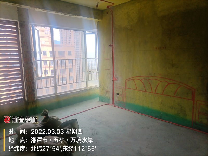 万境水岸140平施工现场