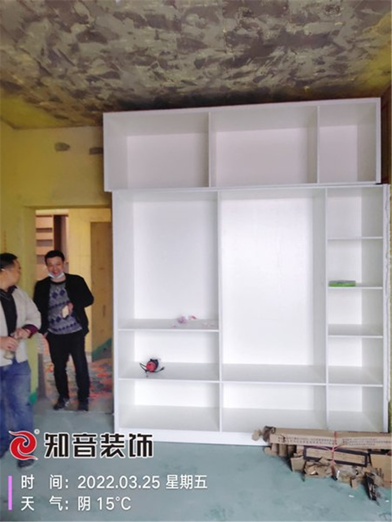 华雅花园C区114平施工现场