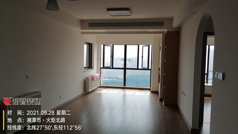 时代公馆142平施工现场