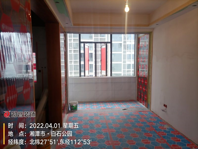 白石古莲城松竹里143平施工现场