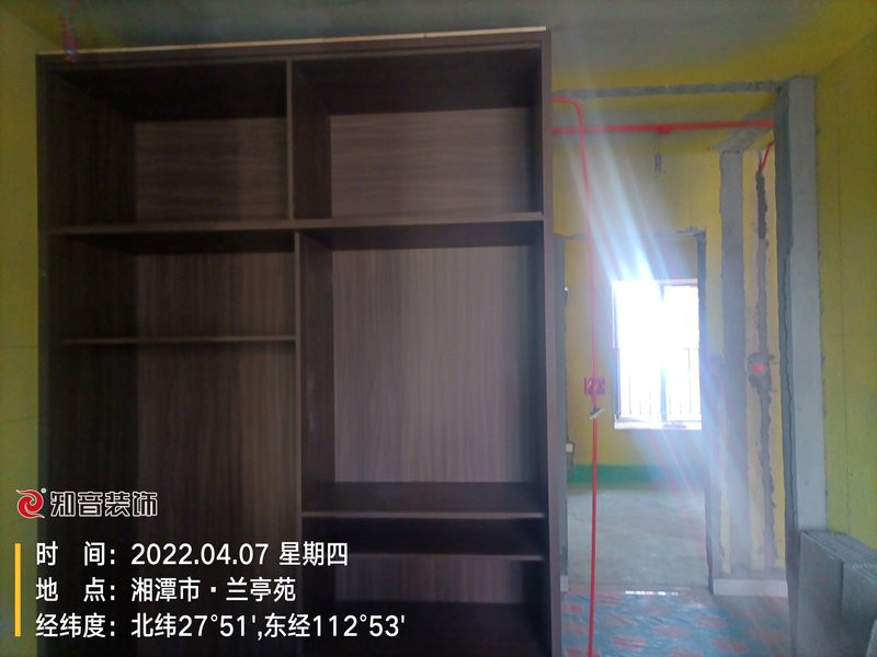 白石古莲城松竹里120平施工现场