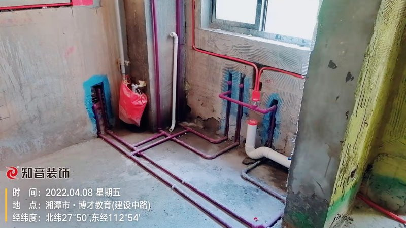 东方名苑121平施工现场