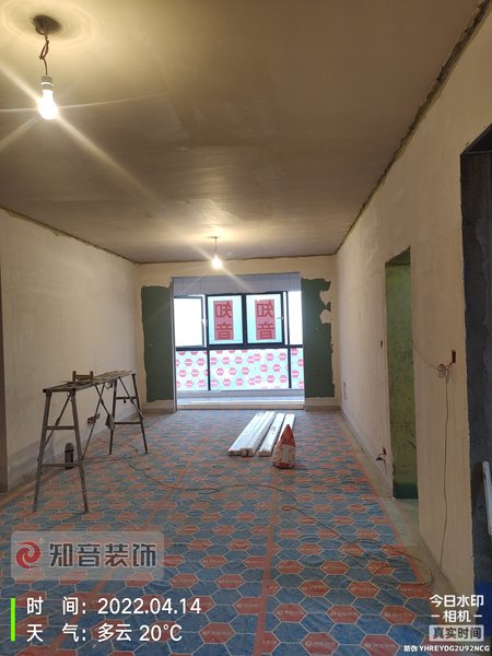 华雅花园C区114平施工现场