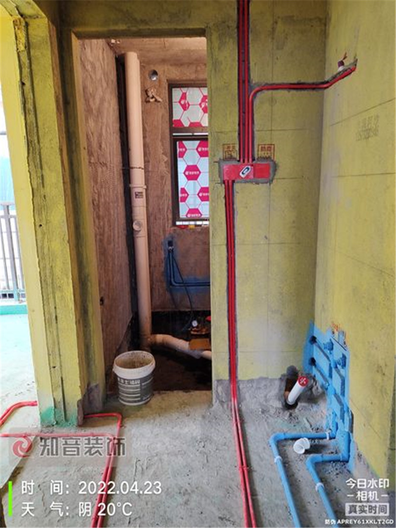 华宇金苑120平施工现场