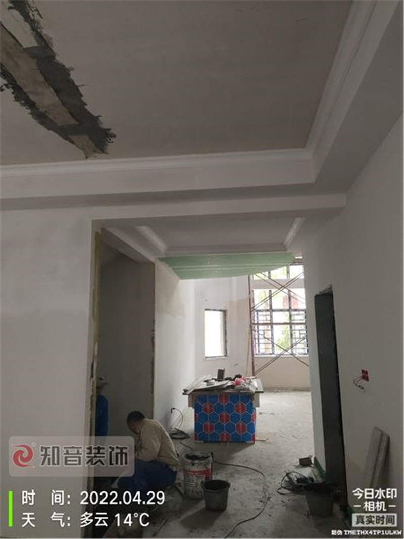 东湖山庄别墅施工现场