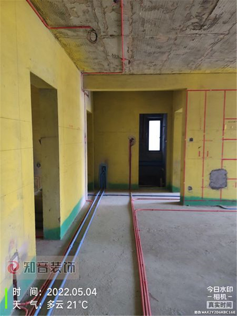 华雅花园118平施工现场