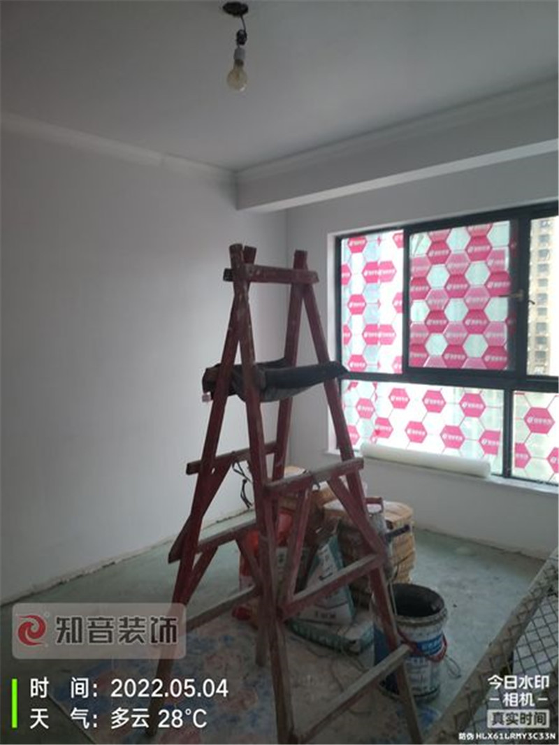 华雅花园96平施工现场