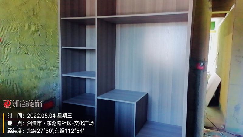 湘江名城样板房151平施工现场