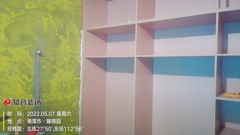 东方名苑121平施工现场