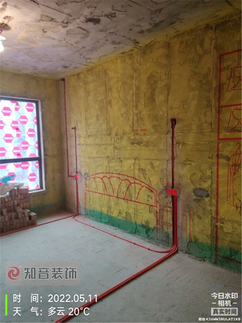 华雅花园120平施工现场