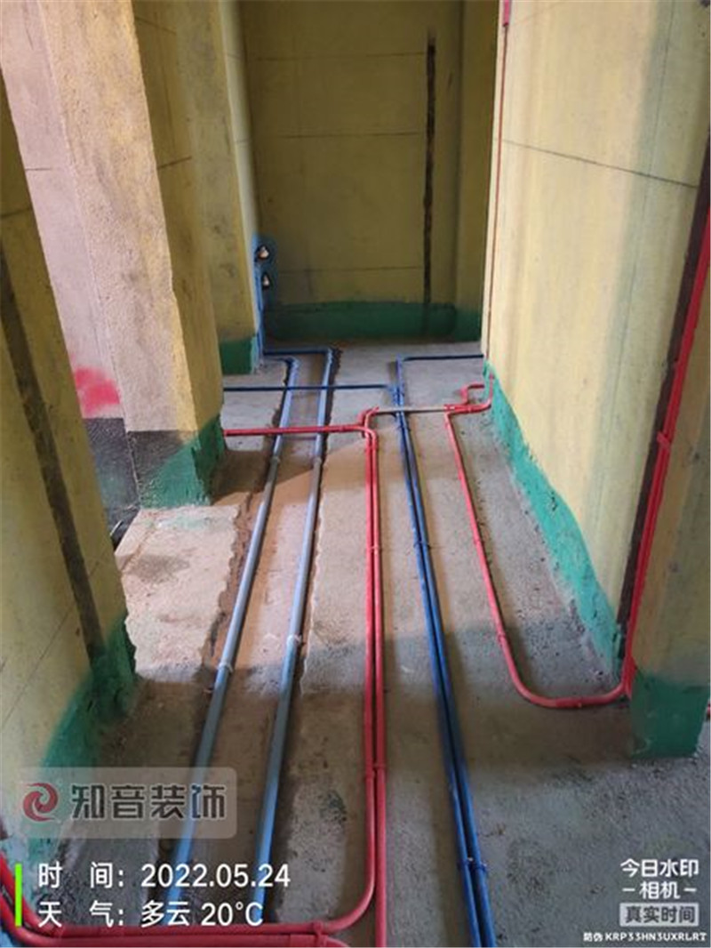 金沅公馆115平施工现场