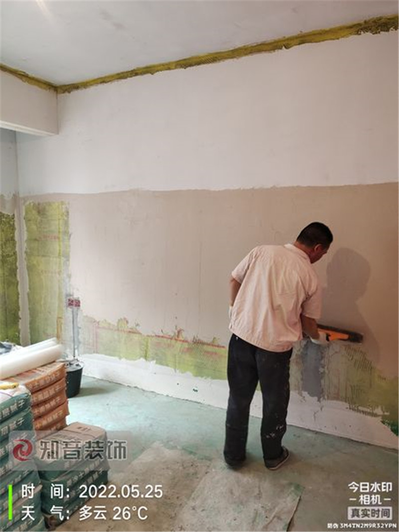 华雅花园120平施工现场