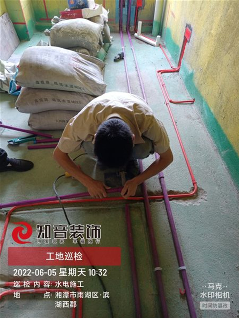 滨湖西郡120平施工现场