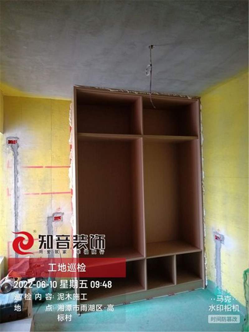 白石古莲城松竹里104平施工现场