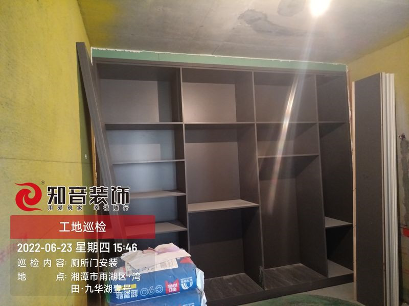 九华湖壹号144平施工现场