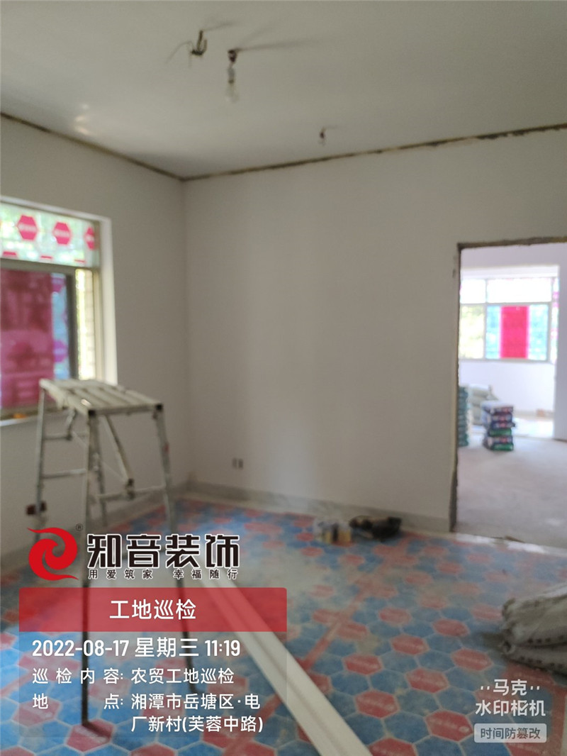 农贸市场120平施工现场