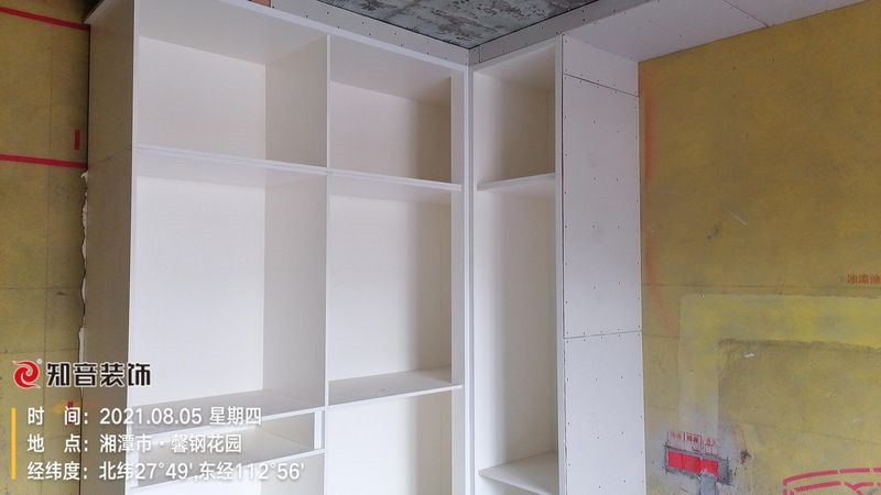 美居乐珑庭183平施工现场