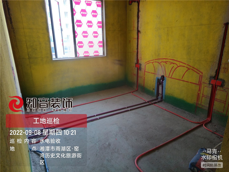 白石古莲城松竹里160平施工现场