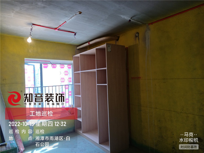 白石古莲城松竹里160平施工现场