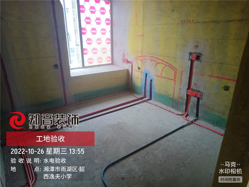 白石古莲城松竹里133平施工现场