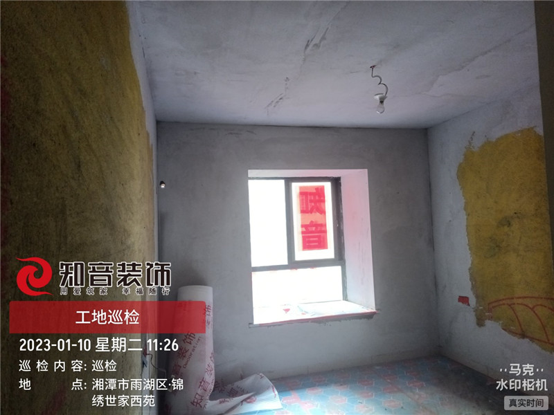 盛世景园140平施工现场