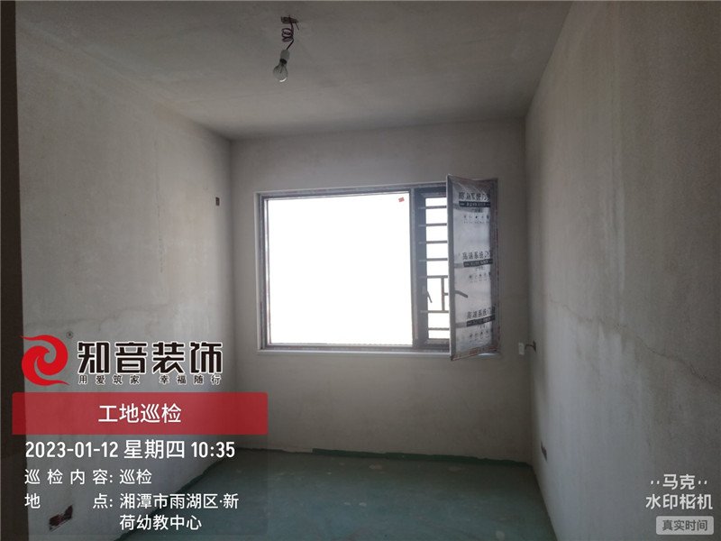 白石古莲城松竹里133平施工现场