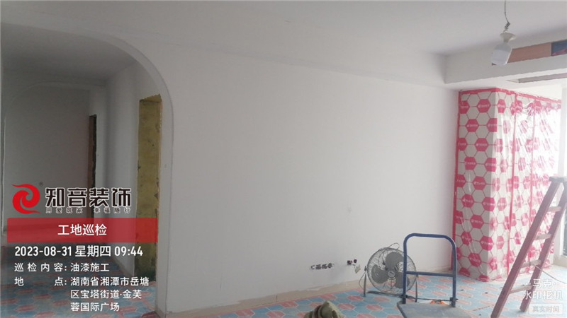 金芙蓉113平在施工地