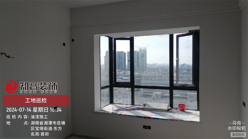 东方名苑121平在施工地