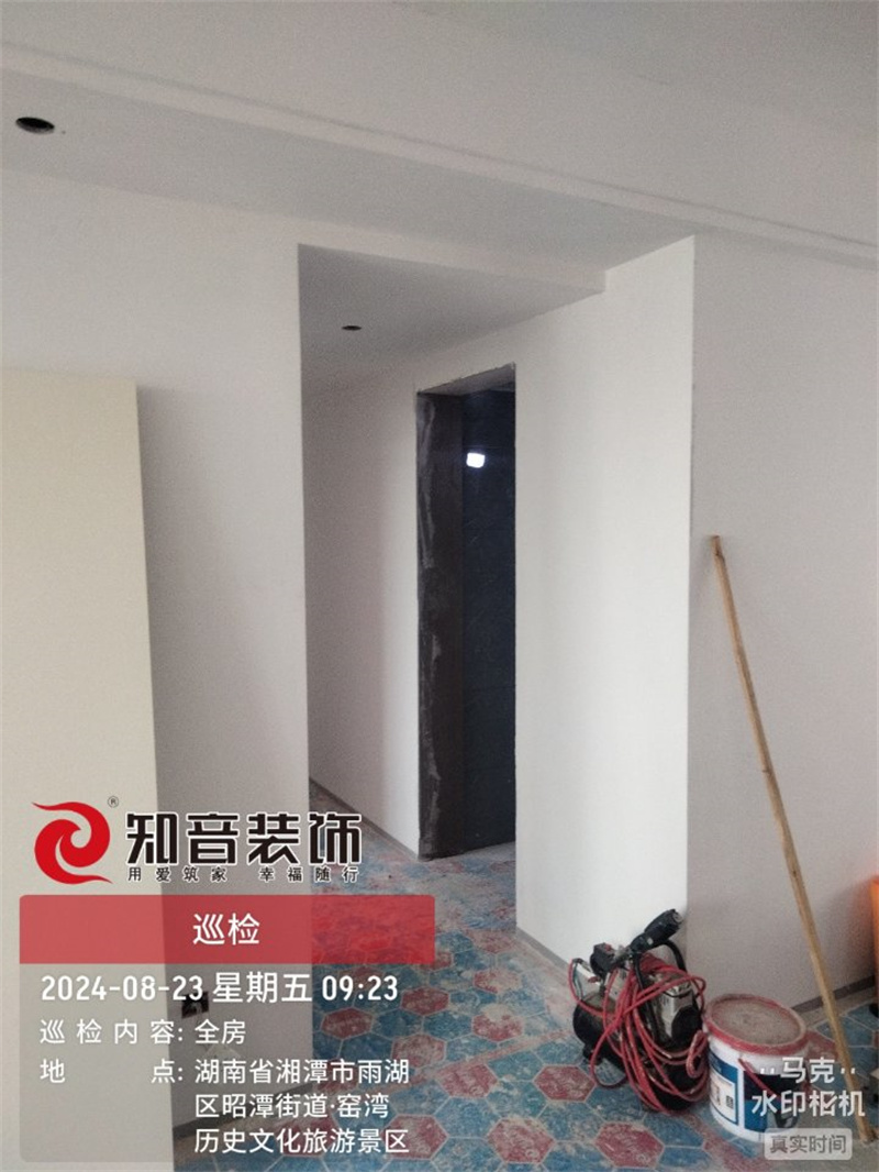 白石松竹里145平在施工地