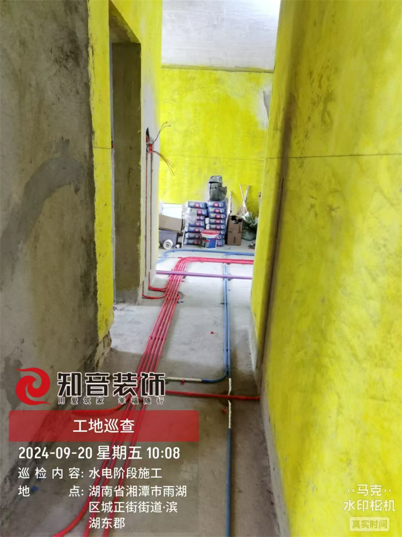 滨湖东郡87平在施工地