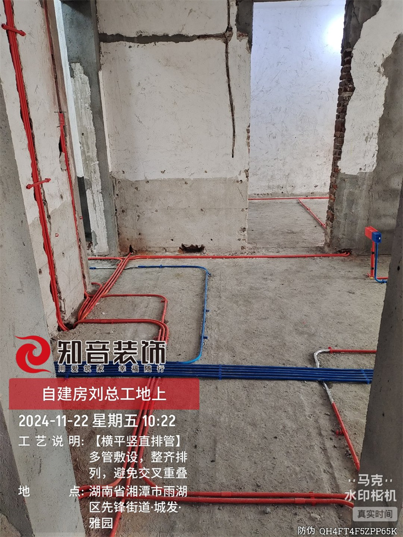 先锋乡金塘村自建房295平在施工地