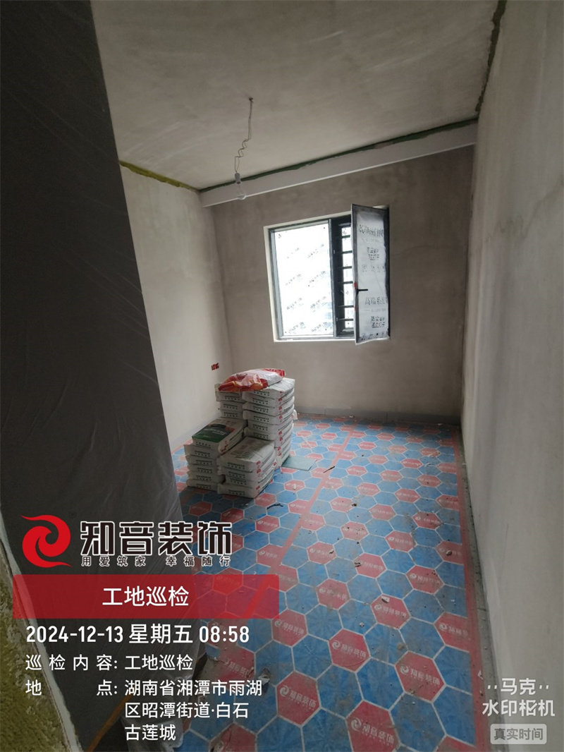 白石松竹里154平在施工地