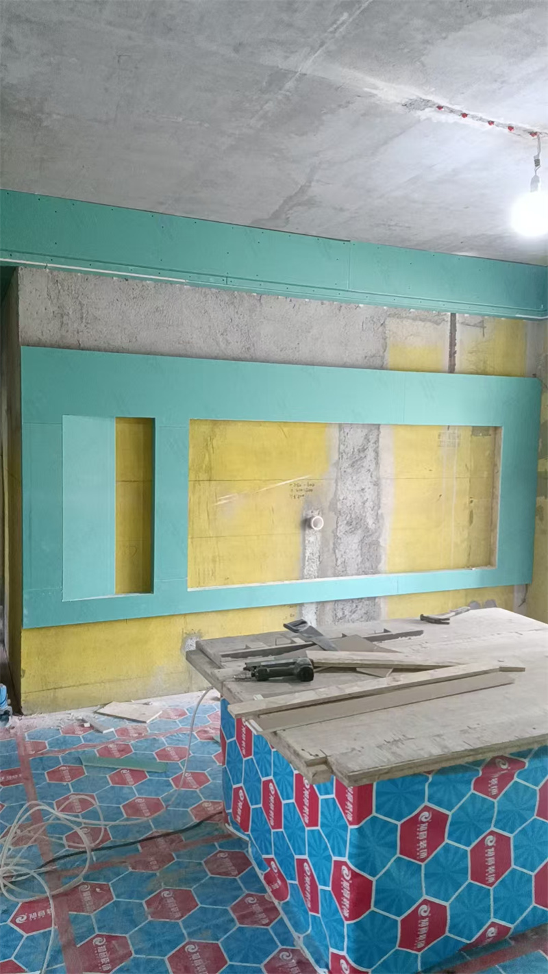 河东高新瑞府100平在施工地