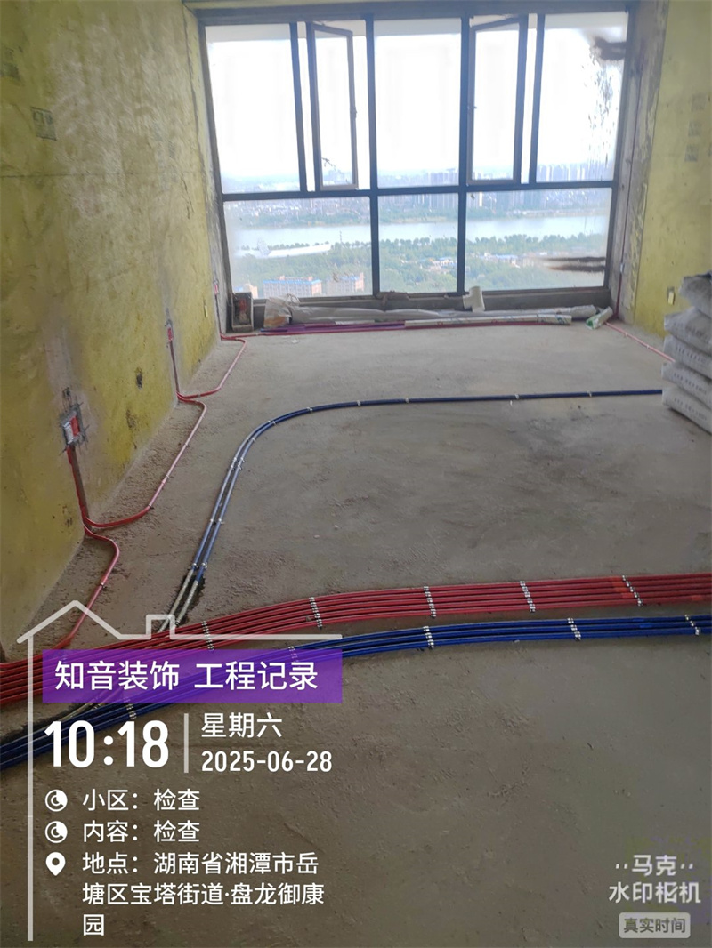 盘龙御康园102平在施工地