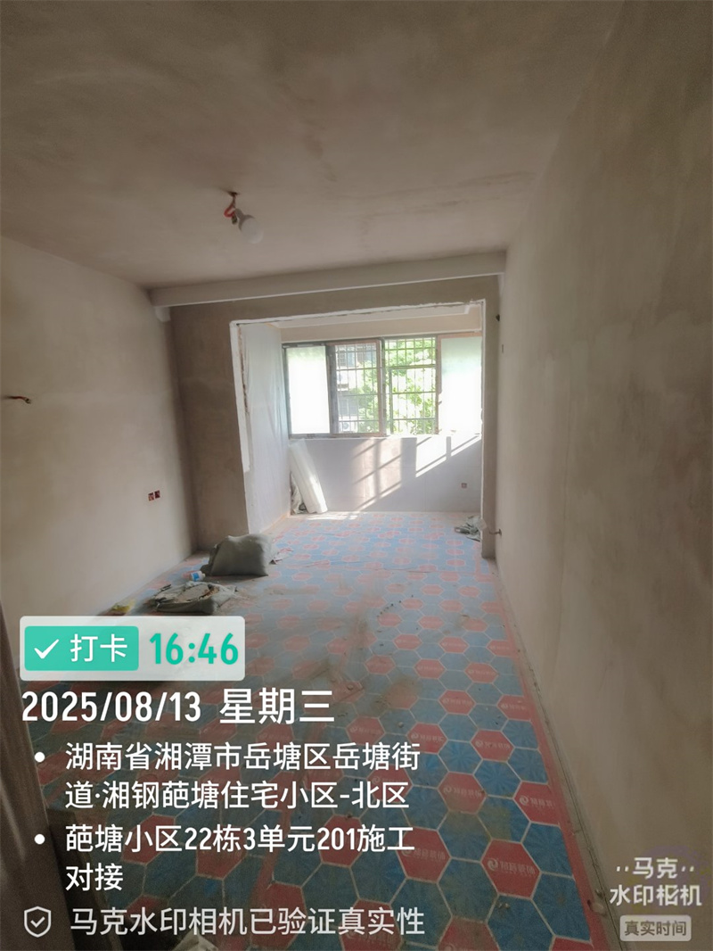 葩塘小区全改80平在施工地